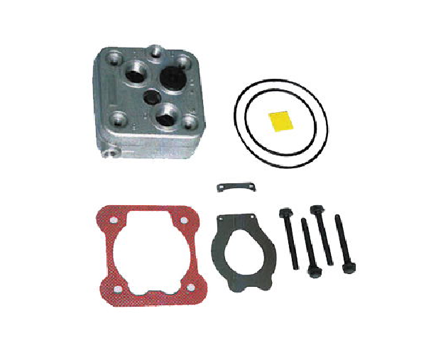 Reparo cabeçote + compressor eletrônico completo (tipo Wabco)